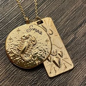 Ettika Horoscope (Scorpio) long charm necklace